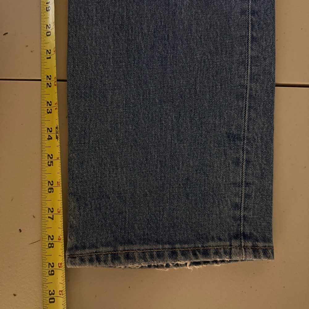 ABERCROMBIE The ‘90s Straight Ultra High Rise Crossover Stretch Jeans Womens 27 - Picture 6 of 8